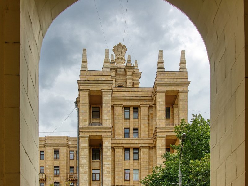 Сталинские высотки с посещением смотровой гостиницы «Украина». Автобусная экскурсия по Москве